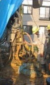 地下水熱ロードヒーティング融雪 青森市勝田　アパート駐車場施工実績